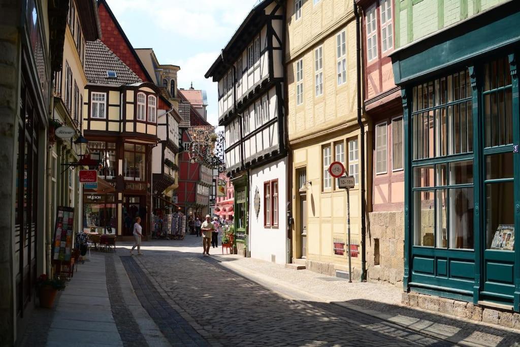 Schoene Ferienwohnung Mit Zwei Schlafzimmern 奎德林堡 外观 照片